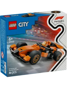 Lego city piloto de formula 1 con coche mclaren