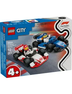 Lego city formula 1 coches william racing y haas f1