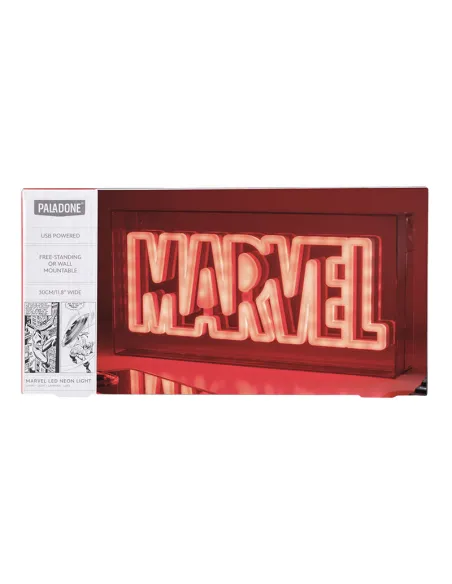 Lámpara paladone marvel logo led neon light