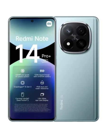 Movil xiaomi redmi note 14 pro+ 5g 12 - 512gb azul