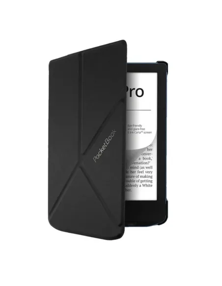 Pocketbook funda shell series verse + verse pro - origami color negro