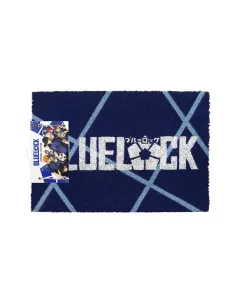 Felpudo 60x40 cm logo blue lock