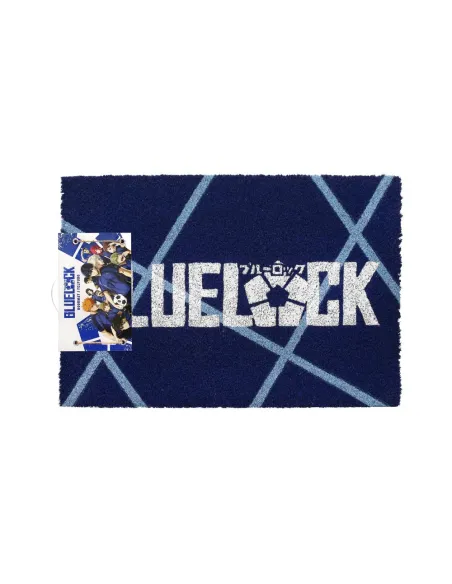 Felpudo 60x40 cm logo blue lock