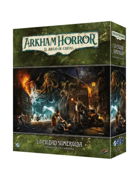 Juego de mesa arkham horrir la ciudad sumergida exp. campaña