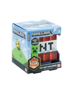Lampara paladone minecraft caja tnt