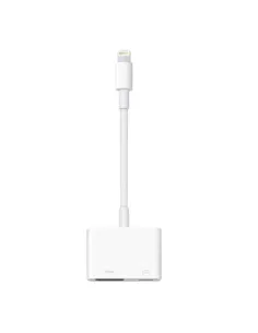 Adaptador lightning a hdmi - lightning apple macho - hembra - blanco