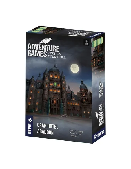 Juego de mesa adventure games: gran hotel abaddon