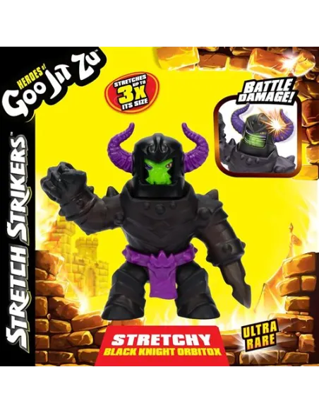 Figura heroes goo jit zu stretch strikers  black night orbitox