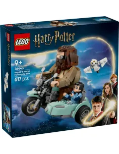 Lego harry potter viaje en moto de hagrid