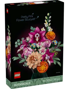 Lego ramo de flores fantasía en rosa