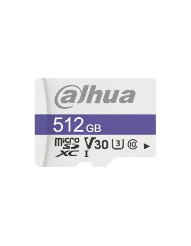 512GB MICROSD CARD, READ SPEED UP TO 100 MB/S, WRITE SPEED UP TO 80 MB/S, SPEED CLASS C10, U3, V30, TBW 70TB (DHI-TF-C100/512GB)