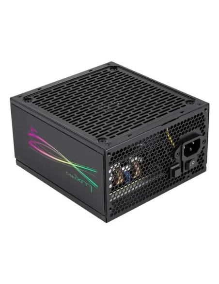 Fuente alimentacion aerocool lux pro rgb gaming atx 750w