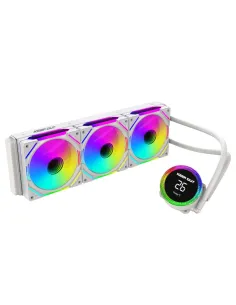 Kit de refrigeracion liquida keep out xwc - 360 pro display blanco