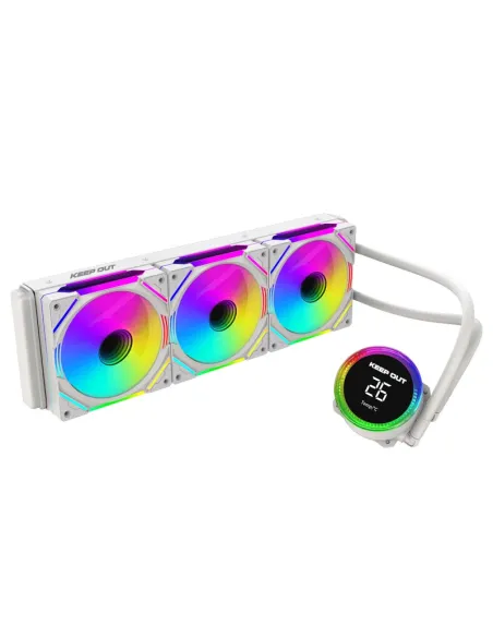 Kit de refrigeracion liquida keep out xwc - 360 pro display blanco Kit de refrigeracion liquida keep out xwc - 360 pro display blanco