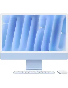 Ordenador all in one apple imac 24 pulgadas retina 4.5k blue chip m4 10c -  16gb -  ssd 256gb