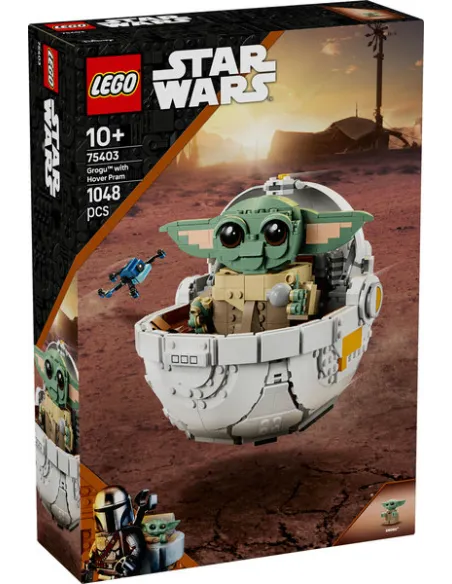 Lego star wars grogu con aerocuna