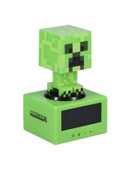 Reloj alarma paladone minecraft creeper