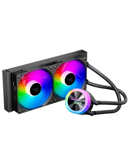 Kit de refrigeracion liquida keep out xwc - 240 argb 240mm negro