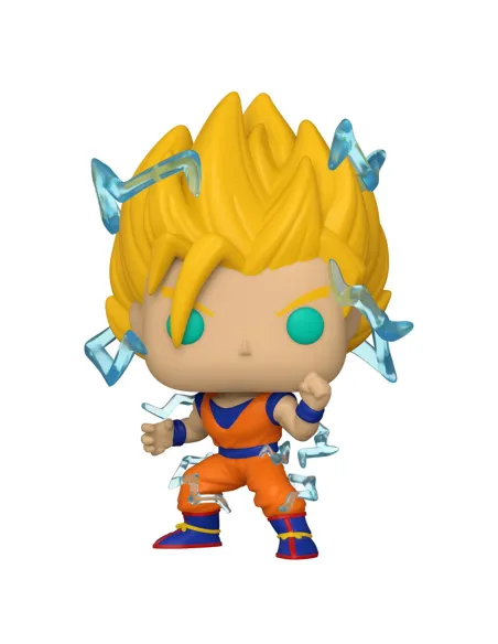 Funko pop dragon ball z super saiyan goku con energia con opcion chase glow in the dark brillo en la oscuridad 50340