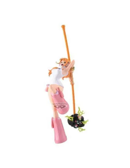 Figura banpresto one piece battle record collection nami 15cm