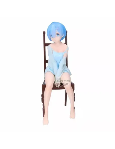 Figura banpresto re: zero starting life in another world relax time rem another color ver. 20cm