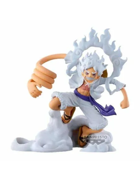 Figura banpresto one piece monkey d. luffy fl gear 5 vol.1 10cm