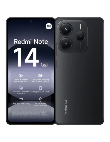 Movil xiaomi redmi note 14 5g 8 - 256gb negro
