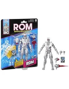 Figura hasbro marvel legends rom spaceknight mini comics rom