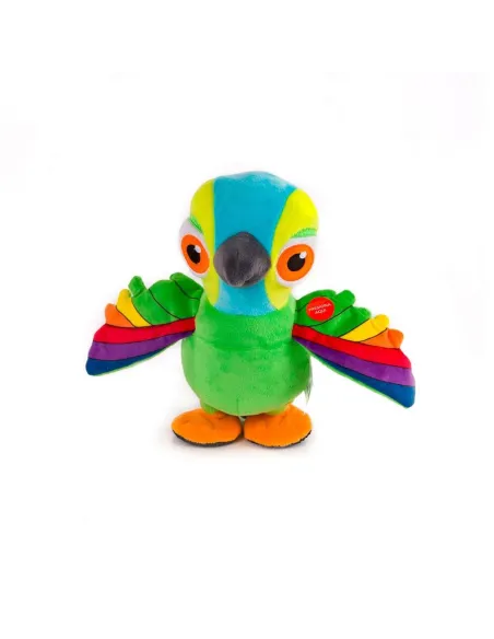 Peluche interactivo lorito pepe 7