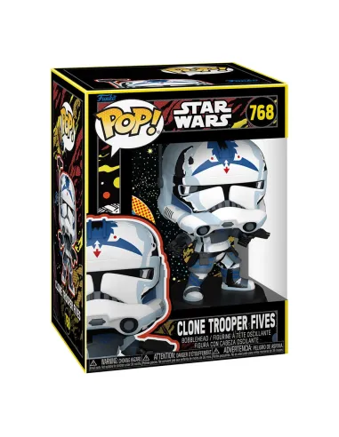 Funko pop star wars clone wars fives (retro)