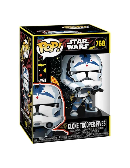 Funko pop star wars clone wars fives (retro)