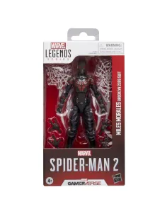 Figura hasbro marvel legends series spider - man 2 miles morales (brooklyn 2099 suit)