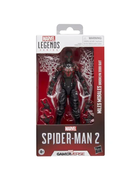 Figura hasbro marvel legends series spider - man 2 miles morales (brooklyn 2099 suit)