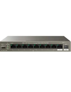 Switch ip - com g1110pf - 8 - 102w 10 puertos