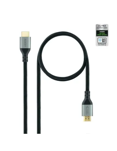 Nanocable Cable HDMI 2.1 Certificado ULTRA HIGH SPEED A/M-A/M, Negro, 3 m