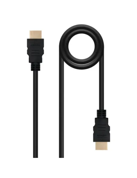 Nanocable Cable HDMI V1.4 Alta Velocidad / HEC), A/M-A/M, Negro, 1 m Nanocable Cable HDMI V1.4 Alta Velocidad / HEC), A/M-A/M, Negro, 1 m