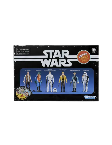 Pack múltiple hasbro star wars retro collection 6 unidades