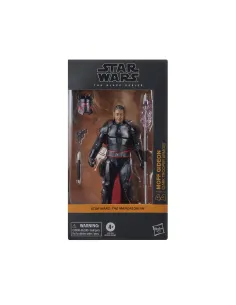 Figura hasbro star wars the mandalorian the black series moft gideon (dark trooper armor)
