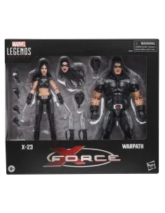 Figura hasbro marvel legends series x foce x - 23 & warpath