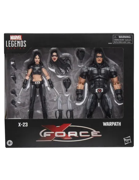 Figura hasbro marvel legends series x foce x - 23 & warpath