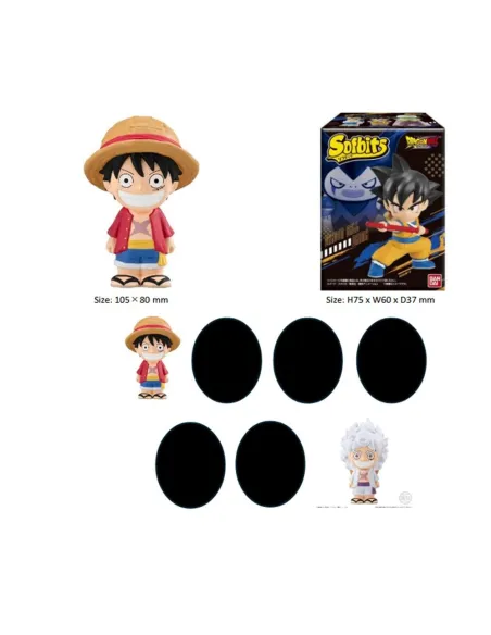 Sofbits one piece 1 unidad aleatoria