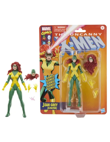 Figura hasbro marvel comics the uncanny x - men jean grey (x - factor)
