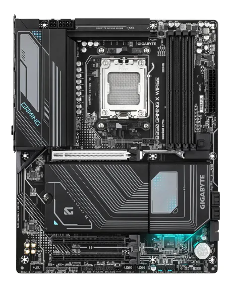GIGABYTE B850 GAMING X WIFI6E Placa Base - Procesadores AMD Ryzen Serie 9000, VRM digital de 12+2+2 fases, hasta 8200MHz DDR5