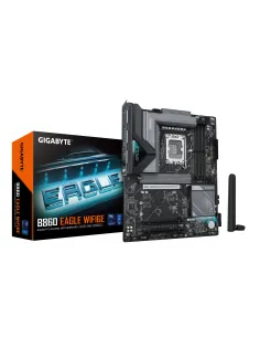 GIGABYTE B860 EAGLE WIFI6E Placa base - CPUs Intel Core Ultra, VRM de 12+1+2+1 fases, hasta 9066MHz DDR5, 1xPCIe 5.0 + 2xPCIe