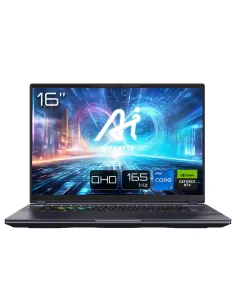 GIGABYTE AORUS 16X 9KG-43ESC94SD ordenador portatil Intel® Core™ i7 i7-13650HX Portátil 40,6 cm (16") WQXGA 16 GB DDR5-SDRAM 1
