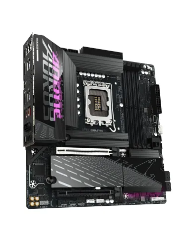 GIGABYTE B860M AORUS ELITE WIFI6E Placa base - CPUs Intel Core Ultra, VRM de 12+1+2+1 fases, hasta 9200MHz DDR5, 1xPCIe 5.0 +