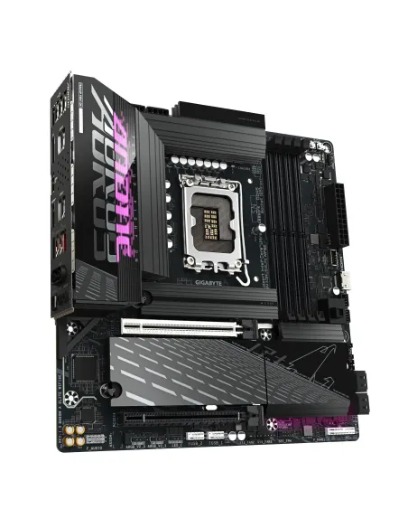 GIGABYTE B860M AORUS ELITE WIFI6E Placa base - CPUs Intel Core Ultra, VRM de 12+1+2+1 fases, hasta 9200MHz DDR5, 1xPCIe 5.0 +
