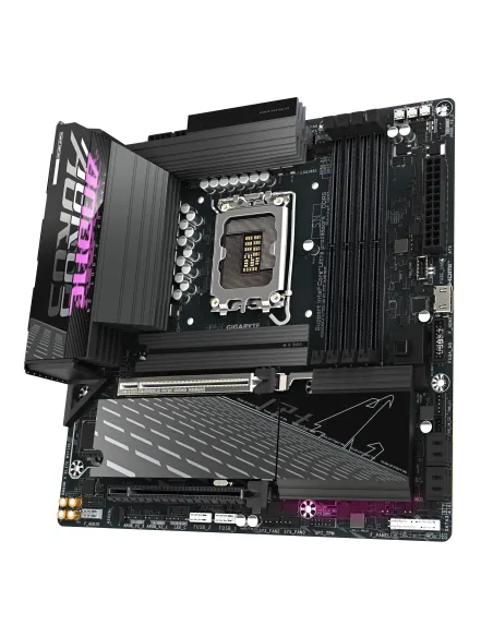 GIGABYTE B860M AORUS ELITE WIFI6E Placa base - CPUs Intel Core Ultra, VRM de 12+1+2+1 fases, hasta 9200MHz DDR5, 1xPCIe 5.0 +