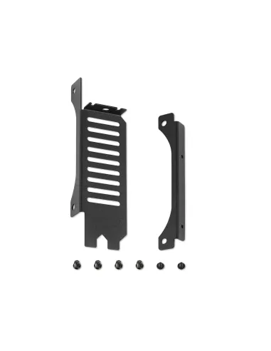 Aerocool ASTRO24 Doble Ventilador PC 12cm ARGB LED Soporte Antivibración Negro