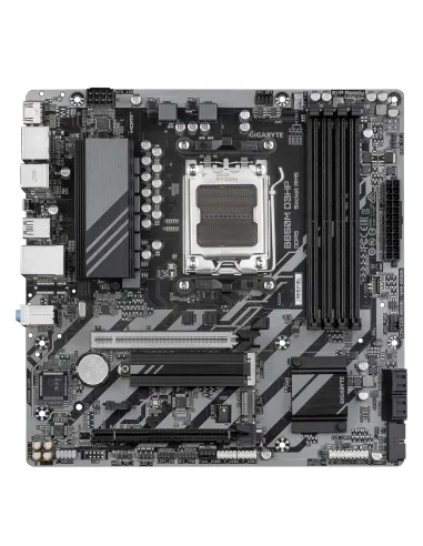 GIGABYTE B850M D3HP Placa Base - Procesadores AMD Ryzen Serie 9000, 5+2+2 fases VRM digitales, hasta 8200MHz DDR5 (OC), 1xPCIe
